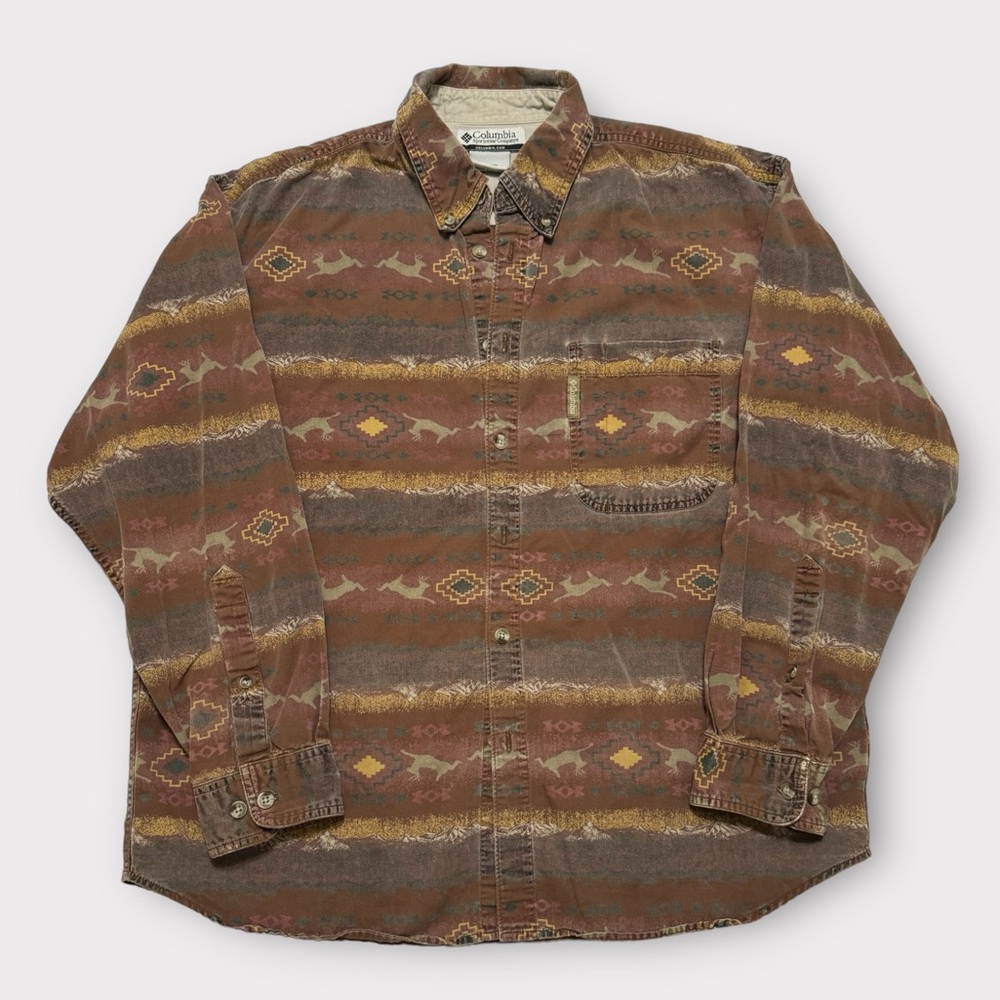 Vintage Columbia Western Button Down